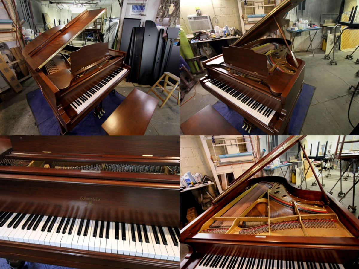 Example of our Piano Restoration Service