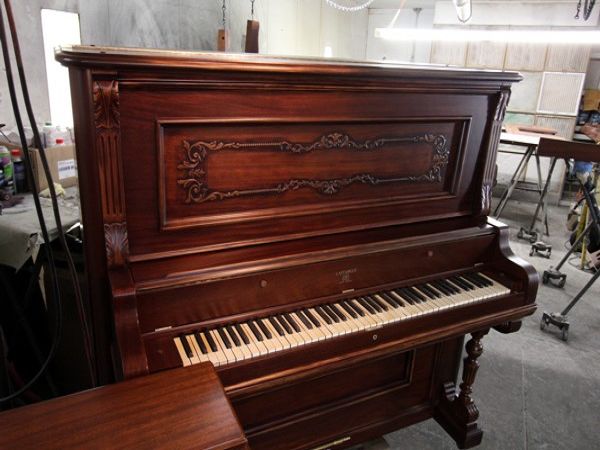 Piano on sale refinishing cost